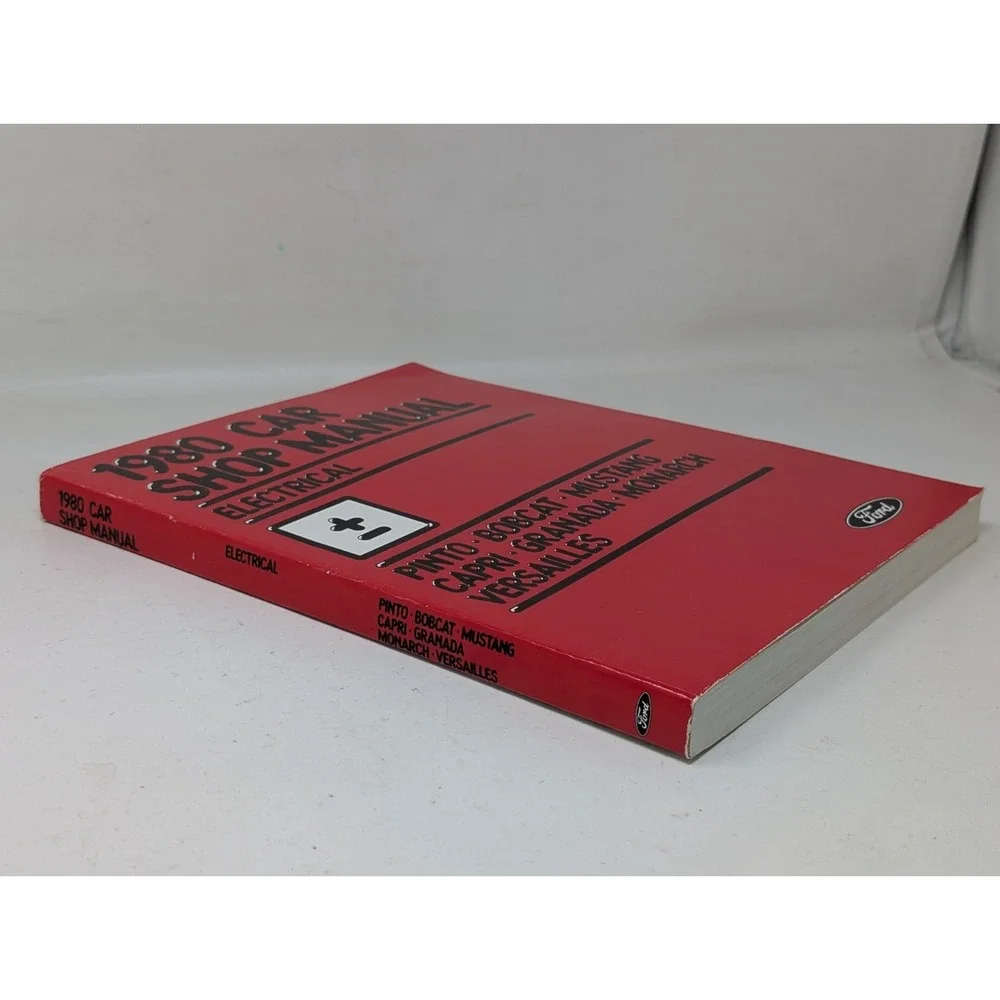 1980 Ford Car Shop Repair Manual‎ Electrical Mustang Capri Pinto OEM Original